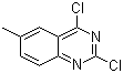 2,4-Dichloro-6-methylquinazoline molecular structure (CAS 39576-82-4)