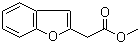 structure of CAS# 39581-61-8, 苯并呋喃-2-乙酸甲酯
