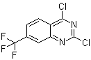 CAS # 396-02-1, 2,4-Dichloro-7-(trifluoromethyl)quinazoline