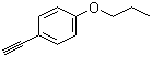 1-Eth-1-ynyl-4-propoxybenzene molecular structure (CAS 39604-97-2)