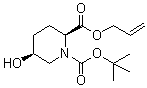 CAS # 396731-09-2, 1-(1,1-Dimethylethyl) 2-(2-propenyl) cis-5-hydroxy-1,2-piperidinedicarboxylate
