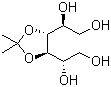 3,4-O-Isopropylidene-D-mannitol molecular structure (CAS 3969-84-4)