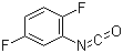 structure of CAS# 39718-32-6, 2,5-二氟苯基异氰酸酯