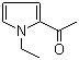 2-Acetyl-1-ethylpyrrole molecular structure (CAS 39741-41-8)