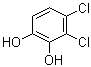 CAS # 3978-67-4, 3,4-Dichloro-1,2-benzenediol, 3,4-Dichlorocatechol, 3,4-Dichloropyrocatechol