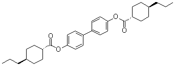 CAS # 398138-21-1, (trans,trans)-4-Propylcyclohexanecarboxylic acid [1,1'-biphenyl]-4,4'-diyl ester