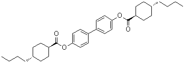 CAS # 398138-22-2, (trans,trans)-4-Butylcyclohexanecarboxylic acid [1,1'-biphenyl]-4,4'-diyl ester