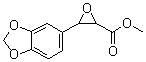 CAS # 39829-16-8, 3-(1,3-Benzodioxol-5-yl)-2-oxiranecarboxylic acid methyl ester, Methyl 3-(3,4-methylenedioxyphenyl)glycidate, Methyl beta,3,4-methylenedioxyphenylglycidate, NSC 107437