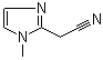 CAS # 3984-53-0, 1-Methyl-1H-imidazole-2-acetonitrile