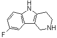 structure of CAS# 39876-39-6, 8-Fluoro-2,3,4,5-tetrahydro-1H-pyrido[4,3-b]indole