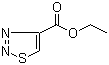 Ethyl 1,2,3-thiadiazole-4-carboxylate molecular structure (CAS 3989-36-4)