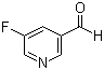 structure of CAS# 39891-04-8, 5-Fluoropyridine-3-carbaldehyde