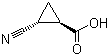 CAS # 39891-82-2, trans-2-Cyanocyclopropanecarboxylic acid