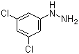 structure of CAS# 39943-56-1, 3,5-Dichlorophenylhydrazine