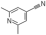 structure of CAS# 39965-81-6, 2,6-Dimethyl-4-cyanopyridine