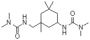 structure of CAS# 39992-90-0, N'-[3-[[[(Dimethylamino)carbonyl]amino]methyl]-3,5,5-trimethylcyclohexyl]-N,N-dimethylurea