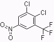 structure of CAS# 400-65-7, 2,3-Dichloro-5-nitrobenzotrifluoride