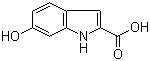 structure of CAS# 40047-23-2, 6-Hydroxyindole-2-carboxylic acid