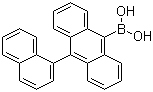 [10-(1-Naphthalenyl)-9-anthracenyl]boronic acid molecular structure (CAS 400607-46-7)