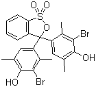 structure of CAS# 40070-59-5, Bromoxylenol Blue