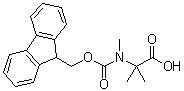structure of CAS# 400779-65-9, N-[(9H-Fluoren-9-ylmethoxy)carbonyl]-N,2-dimethylalanine