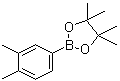 CAS # 401797-00-0, 3,4-Dimethylphenylboronic acid pinacol ester, 4-(4,4,5,5-Tetramethyl-1,3,2-dioxaborolan-2-yl)-o-xylene
