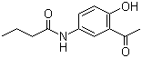 CAS # 40188-45-2, 2-Acetyl-4-butyramidophenol, N-(3-Acetyl-4-hydroxyphenyl)butyramide, 5'-Butyramido-2'-hydroxyacetophenone