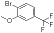 structure of CAS# 402-07-3, 2-溴-5-三氟甲基苯甲醚