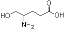 CAS # 40217-11-6, 4-Amino-5-hydroxypentanoic acid, gamma-Amino-delta-hydroxyvaleric acid