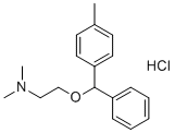 structure of CAS# 4024-34-4, 4-Methyldiphenhydramine Hydrochloride