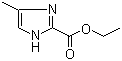 structure of CAS# 40253-44-9, 4-Methyl-1H-imidazole-2-carboxylic acid ethyl ester