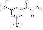 structure of CAS# 402568-10-9, Ethyl [3,5-bis(trifluoromethyl)phenyl](oxo)acetate