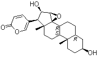 Deacetylcinobufagin molecular structure (CAS 4026-95-3)