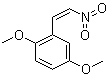 structure of CAS# 40276-11-7, 1,4-二甲氧基-2-(2-硝基乙烯基)苯