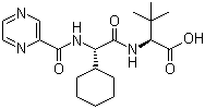 CAS # 402958-96-7, (2S)-2-Cyclohexyl-N-(2-pyrazinylcarbonyl)glycyl-3-methyl-L-valine