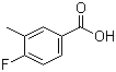 structure of CAS# 403-15-6, 4-Fluoro-3-methylbenzoic acid