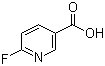 structure of CAS# 403-45-2, 6-Fluoronicotinic acid