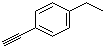 CAS # 40307-11-7, 4-Ethylphenylacetylene, 1-Ethyl-4-eth-1-ynylbenzene