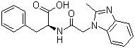 CAS # 40332-25-0, N-[(2-Methyl-1H-benzimidazol-1-yl)acetyl]-L-phenylalanine