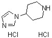 structure of CAS# 403492-40-0, 4-(1H-咪唑-1-基)哌啶二盐酸盐