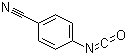 structure of CAS# 40465-45-0, 4-Cyanophenyl isocyanate