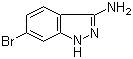 structure of CAS# 404827-77-6, 6-Bromo-1H-indazol-3-amine