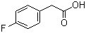 CAS # 405-50-5, 4-Fluorophenylacetic acid, p-Fluorophenylacetic acid