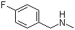 4-Fluoro-N-methylbenzylamine molecular structure (CAS 405-66-3)