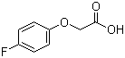 structure of CAS# 405-79-8, 4-Fluorophenoxyacetic acid