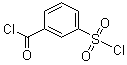 structure of CAS# 4052-92-0, 3-氯磺酰苯甲酰氯