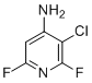 structure of CAS# 405230-78-6, 3-Chloro-2,6-difluoropyridin-4-amine