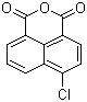 CAS # 4053-08-1, 4-Chloro-1,8-naphthalic anhydride, 4-Chloronaphthalene-1,8-dicarboxylic anhydride