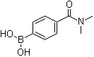 CAS # 405520-68-5, 4-(Dimethylcarbamoyl)benzeneboronic acid, 4-Dimethylcarbamoylphenylboronic acid, [4-(N,N-Dimethylaminocarbonyl)phenyl]boronic acid, [4-(N,N-Dimethylcarbamoyl)phenyl]boronic acid