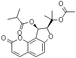 CAS # 40563-28-8, (2'S,3'R)-3'-Isobutyryloxy-O-acetyl-2',3'-dihydrooroselol, Cniforin A